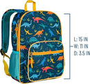 Wildkin ECO rPET Kids Backpack – Recycled, Padded, Adjustable for School & Travel – Jurassic Dinosaurs by TinyTreasures Baby Boutique
