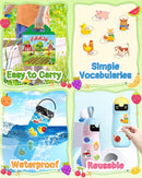 Benresive Reusable Sticker Book for Toddlers 2-4 Years, Fun Travel Stickers for Kids, Waterproof Sticker Books for Toddlers 1-3, Crafts Activities for Todddlers 1-3 2-4 3-5 - Farm by TinyTreasures Baby Boutique