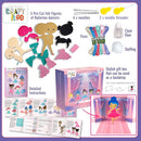 CRAFTILOO Ballerina Dancers Sewing Kit for Kids, Fun and Educational Craft Set for Boys and Girls Age 5-12, Sew Your Own Felt Ballerina Craft Kit for Beginners (Ballerina Kit) by TinyTreasures Baby Boutique