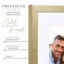Sheffield Home 4 Piece Gallery Wall Frame Set, 8x10 Inch, Gold by CozyNest Decor