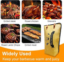 Thickened Insulation BBQ Blanket - Meat Resting Blanket, Locks in Juices, Wide Opening Design, Reusable for Large Brisket, Pork Shoulder, Turkey, Easy Clean, Portable - BBQTools,Gift Accessories by GreenHaven Gardens