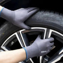 12 Pairs Work Gloves for Men and Women, Nitrile Coated Safety Protective Gloves with Grip, Ideal for Gardening, Warehouse, Mechanic, Light Duty Construction Work,Large by GreenHaven Gardens