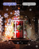 Double Head Christmas Snowflake Projector Light Outdoor, Outside Christmas Decorations Lights with Remote Control, Suitable for Indoor Garden Patio (L) by GreenHaven Gardens