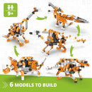 Engino STEM Kit, Learning About Dinosaurs, Building Toys for Kids 9+, STEM Projects, Learning & Education Toys, Engineering Kit, Gifts for Boys & Girls (5 Motorized Models) by TinyTreasures Baby Boutique