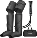 FIT KING Foot and Leg Massager for Circulation and Relaxation with Hand-held Controller 3 Modes 3 Intensities Helpful for Vericose Veins, Cramps, Swelling and Edema - Gift for Mom Wife Family by CozyNest Decor