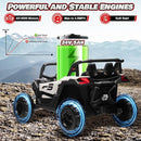 Electric Car for Kids, JOYRACER 24V Ride on Car Battery Powered Off-Road UTV w/Remote Control, 3 Speeds, 4x150W Powerful Motors, 18" Seat, Bluetooth, MP3, Electric Vehicles with Big Pull Bow by TinyTreasures Baby Boutique