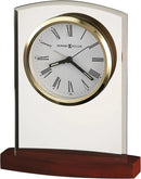 Howard Miller Marcus Tabletop Clock – Decorative Tabletop Clock with Modern Alarm & Quartz Movement, Silent Ticking, Wooden Base & Roman Numeral Design for Home, Office, Kitchen & Table Decor by CozyNest Decor