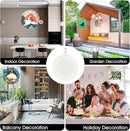 5 Pack Sublimation Wind Spinner Blanks 8 Inch Wind Spinners Sublimation Blanks 3D Aluminum Metal Wind Spinners for Yard and Garden Indoor Outdoor Window Porch Front Door Decoration Round by GreenHaven Gardens