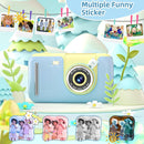 Camera for Kids, Toddler Volging Cameras Age 3-8 Christmas Birthday Gifts for Boys and Girls 3-12 Year Old Boys Digital Camcorder for Video Portable Kids Selfie Camera with 32GB SD Card Blue by TinyTreasures Baby Boutique