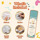 Height Chart for Kids Customizable Kids Height Wall Chart with Stickers, Marker & Hook Hanging Growth Chart Measurement for Wall Easy Installation for Baby Room Nursery and Playroom by CozyNest Decor