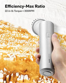 HOTO Cordless Electric Spin Scrubber, IPX7 Full Body Waterproof Dish Scrubber Brush, Bathroom Cleaning Brush, Max 22 in-lb, Power Scrubber with 9 Brush Heads for Kitchen, Sink, Bathroom, Shower, Tile by CozyNest Decor