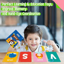 SpriteGru Alphabet Flash Cards, 52 Double Sided Cards, Uppercase & Lowercase Letter Cards, Letters and Sight Words Learning Cards for Preschool and Toddlers Learning by TinyTreasures Baby Boutique