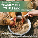 Chicken Dewormer Powder, All-Natural Health Formula, 1LB Pouch,Safe for Eggs, Effective for All Ages & Sizes, Chicken Wormer, Poultry Medicine Supplies (1, Pounds) by GreenHaven Gardens