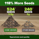 HOME GROWN 𝗨𝗦𝗔 𝗣𝗥𝗘𝗠𝗜𝗨𝗠 Zinnia Dahlia Seeds Pack for 2025 – 524 𝗡𝗢𝗡-𝗚𝗠𝗢 Flower Seeds | Vibrant Zinnia Elegans for Pollinator Gardens, Borders & Containers | Easy-to-Grow Outdoor Blooms by GreenHaven Gardens