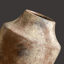 Mitt&Ditt Ceramic Flower Vase, 5.3 inch Pottery Farmhouse Rustic Vase, Handcrafted Weathered Vases, Small Flower Terracotta Vases for Home Decor, Living Room, Table, Shelf, Mantel, Neutral by CozyNest Decor
