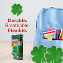 BioSwiss Bandages, 4 Leaf Clover Shaped Self Adhesive Bandage, Latex Free Wound Care, Fun First Aid Kit Supplies for Kids and Adults, 50 Count by TinyTreasures Baby Boutique