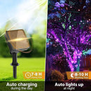 kolpop Purple Solar Fairy Lights Outdoor Waterproof, 3 Pack 32FT 80LED Solar Powered String Light, 8 Modes Copper Wire Solar Twinkle Lighting for Halloween Tree Garden Yard Outside by GreenHaven Gardens