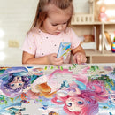 Jumbo Floor Puzzle for Toddlers & Kids Ages 3-5, 48-Piece Mermaid and Underwater Large Jigsaw Puzzle with Educational Fun, Great Gift for Boys & Girls Ages 4-8 by TinyTreasures Baby Boutique