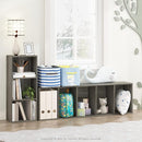 Furinno Luder Bookcase / Bookshelf / Storage Shelves, 5-Tier, French Oak by TinyTreasures Baby Boutique