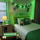 JMEXSUSS 500 LED Green St Patricks Day Lights, 8 Modes Christmas Lights Outdoor Plug in, 173ft Green String Lights for Christmas Party Xmas St Patricks Day Decorations by GreenHaven Gardens