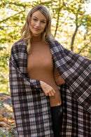 50x60 Throw Blankets, Plaid Fleece Throw Blankets for Bedroom, Couch, Livingroom, Chair, Pets, Outdoors by CozyNest Decor