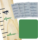 Little Acorns ADD ON - DIY Vinyl Growth Chart Ruler - Height Marker Arrows ONLY - Script - Straight by TinyTreasures Baby Boutique