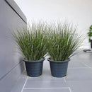 16PCS 17.3" Fake Plants Artificial Wheat Grass Greenery Plastic Plants Fake Grass Artificial Plants for Outdoor Decor Artificial Grass Plant with Greenery Stems for Indoor Home Decoration by CozyNest Decor