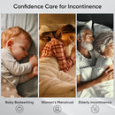 Bed Pads Washable Waterproof, Twin (38" x 36", Pack of 2) Incontinence Bed Pads & Pee Pads, Perfect for Kids, Adults and Elderly by TinyTreasures Baby Boutique