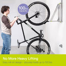Pivot Bike Storage Rack by Delta Cycle - Bike Rack Garage Wall Mount Swivels to Save Space - No Lifting Required Vertical Bike Rack - Indoor Bike Storage Wall Hanger Holds Up to 100 lbs by GreenHaven Gardens