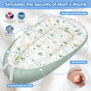 Baby Lounger - Breathable & Soft Baby Nest, Portable and Lightweight Tummy Time Lounger for Home and Travel, Ideal Newborn Babies Essentials Baby Shower Gifts by TinyTreasures Baby Boutique
