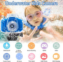 Kids Camera Waterproof Underwater Camera for 3-12 Year Old Boys Girls 2 Inch IPS Screen 1080P HD Digital Kids Video Camera Indoor Outdoor Action Cameras Best Christmas Birthday Gifts Dark Blue by TinyTreasures Baby Boutique