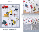 Viviland 3 Pieces Baby Bedding Set for Boy Girls, Baby Bedding Set for Newborn, Infant & Toddler - CAR by TinyTreasures Baby Boutique