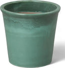 Emissary Round Stoneware Planter (Parent SKU 12012) (Green, 13" D x 12" H) by CozyNest Decor