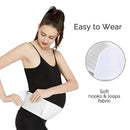 NeoTech Care Adjustable Maternity Belt - Light and Breathable Pregnancy Belly Support Band for Pregnant Women (White, Extra Large Size) by TinyTreasures Baby Boutique