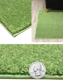 KOECKRITZ Soft and Colorful Kids Classroom Area Rugs (Passes Flammability Pill Test) Many Sizes and Bright Colors to Select from (5' x 8', Lime) by CozyNest Decor