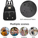I IHAYNER Girls Bowknot Cute Leather Backpack Mini Backpack Purse for Women by TinyTreasures Baby Boutique
