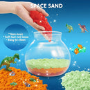 Klever Kits Make Your Own Dinosaur Crystal Terrarium Crafts Kit for Kids-Crystal Growing Science 12 Color LED Night Light Birthday Gifts Toys for Kids by TinyTreasures Baby Boutique
