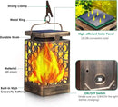 TomCare Solar Lights Upgraded Solar Lantern Flickering Flame Outdoor Hanging Lantern Decorative Lighting Solar Powered Waterproof LED Flame Umbrella Lights for Patio Garden Deck, 2 Pack(Bronze) by GreenHaven Gardens