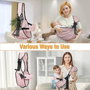 Baby Carrier Newborn to Toddler,Adjustable Baby Sling Carrier,Comfortable and Lightweight Toddler Carrier for 25-60 lbs,Ideal for Shopping Travelling by TinyTreasures Baby Boutique