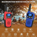Walkie Talkies for Adults- WokTok Long Range 2 Way Radio, 3000MAH Rechargeable AA Batteries for Held Hiking Accessories Camping Gear Xmas Birthday, 2-in-1 Charging Cable,NOAA Weather Alert,4 Radios by TinyTreasures Baby Boutique
