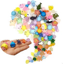 100 Pcs Ocean Mini Resin Animals Figures, Tiny Plastic Sea Creatures Figurines to Hide Miniature Fairy Garden Decorations Accessories by GreenHaven Gardens