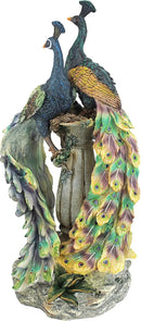 Design Toscano Peacocks in Paradise Statue by GreenHaven Gardens