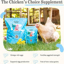 Grubbly Farms Omega Mix Chicken Treats for Laying Hens - Superfood and Omega-Rich Chicken Feed Supplement to Support Egg Production, Strong Eggshells and Nutritious Yolks - 1LB by GreenHaven Gardens