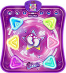 Dance Mat for Kids, Light-up 6-Button Dance Pad with Wireless Bluetooth & 5 Game Modes, Toddler Electronic Dance Mats Musical Dancing Toys Christmas Birthday Gifts for Boys Girl Aged 3 4 5 6 7 8 9 10+ by TinyTreasures Baby Boutique