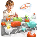 Science Kits for Kids - STEM Kits for Kids, Electronics Exploration Kit, Over 420 Projects, 35 Circuit Parts, STEM Educational Toy Gifts for Kids Boys Girls Ages 3 4 5 6 7 8 9 10 11 12 by TinyTreasures Baby Boutique