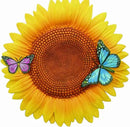 Spoontiques - Garden Décor - Sunflower Stepping Stone - Decorative Stone for Garden by CozyNest Decor
