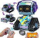 3 in 1 STEM Robotics Toy Building Blocks Set, Programmable APP Remote Control Robot/Car Robot Coding Kit, STEM Project Education Birthday Gift for Boys and Girls Ages 8-12 (433 Pieces) by TinyTreasures Baby Boutique