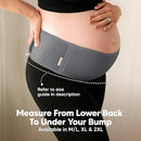 KeaBabies Maternity Belly Bands for Pregnant Women - Soft & Breathable Pregnancy Belly Support Band, Adjustable Maternity Belt for Back, Pelvic Support, Comfortable, Easy to Use (Mystic Gray, M/L) by TinyTreasures Baby Boutique