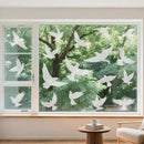 9 Sheets Bird Window Clings, Protect and Save Bird Strikes Window Stickers, Glass Door Stickers Decals, Stop Birds Flying into Windows Accessories Home Decorations by CozyNest Decor