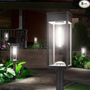Solar Pathway Lights Outdoor, 6 Pack Solar Garden Lights Waterproof Bright LED Path Lights Solar Powered for Outside Yard Patio Lawn Walkway Driveway Decor Landscape Lighting (Cool White) by CozyNest Decor